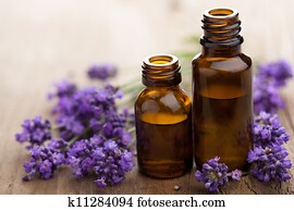 essential oil and lavender flowers essential oil and lavender flowers