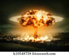 Explosion of nuclear bomb Explosion of nuclear bomb