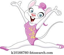 Female gymnast cat Female gymnast cat