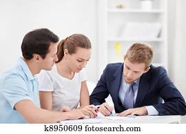 firma, de, documentos