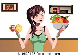 Fitness girl Fitness girl