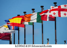 Flags of different countries
