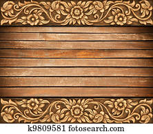 flower carved frame flower carved frame