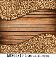 flower carved frame flower carved frame