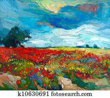 Flower fields Flower fields