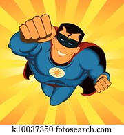 Flying Superhero Flying Superhero