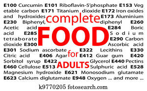 Food additives - e-numbers Food additives - e-numbers