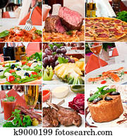 food collage food collage