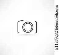 fotoapperat, symbol fotoapperat, symbol