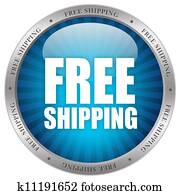 Free shipping icon Free shipping icon