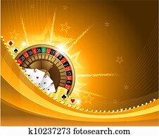 Gambling background with casino elements Gambling background with casino elements