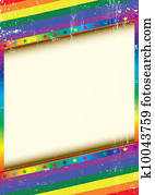 Gay frame with a texture Gay frame with a texture