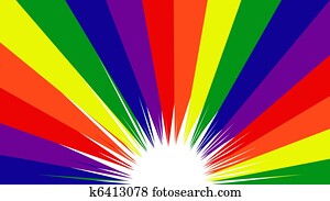 Gay Pride Rainbow Colors Background