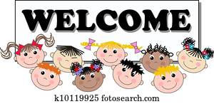 gemengd etnisch, kindjes