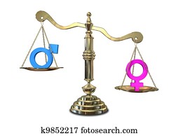 Gender Inequality Balancing Scale Gender Inequality Balancing Scale