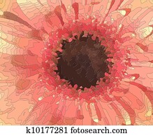 gerbera mosaic