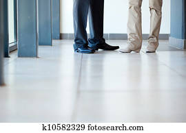 geschäftsmann, und, geschäftsfrau