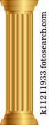 gold, spalte gold, spalte