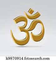 Golden om symbol