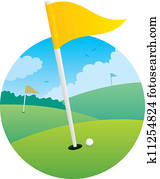 Golf Flag Golf Flag