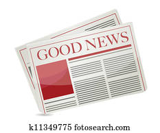 good news newspaper illustration good news newspaper illustration