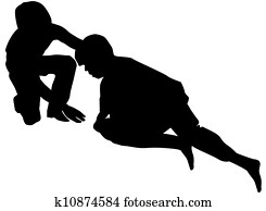 Good samaritan, illustration Good samaritan, illustration