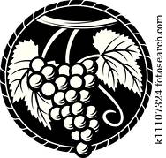grapes symbol (grapes design, grape grapes symbol (grapes design, grape