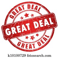 Great deal stamp Great deal stamp