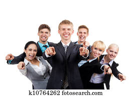 group of business people