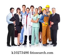 Group of industrial workers. Group of industrial workers.