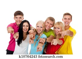 group of young people