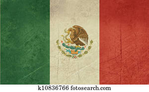 Grunge Mexico Flag Grunge Mexico Flag