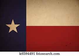 Grunge Texas Flag