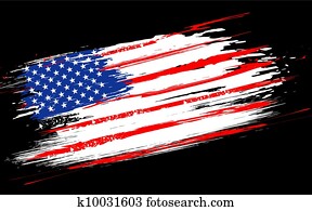 Grungy American Flag Grungy American Flag