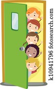 guckend, kinder guckend, kinder