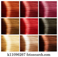 Hair Colors Palette 