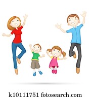 Happy 3d Family Happy 3d Family