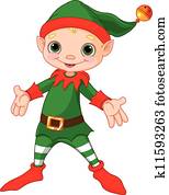 Happy Christmas Elf Happy Christmas Elf