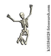 Happy Jumping Skeleton Happy Jumping Skeleton