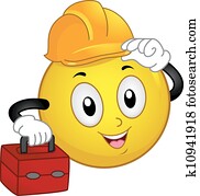 Hard Hat Smiley Hard Hat Smiley