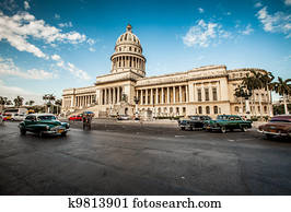 Havana, Cuba - on June, 7th. capital building of Cuba, 7th 2011.