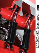 hidráulico, cilindros