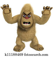 horror brown yeti horror brown yeti