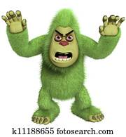 horror green yeti horror green yeti