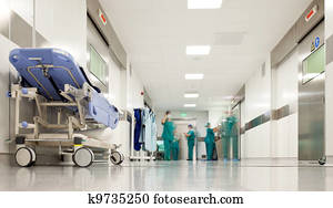 Hospital surgery corridor Hospital surgery corridor