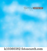 Illustration of clear sky