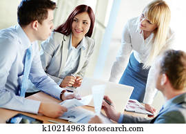 In business world In business world