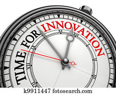 innovation time concept clock innovation time concept clock