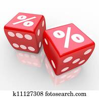 Interest Percent Sign on Dice Signs Gamble for Best Rate Interest Percent Sign on Dice Signs Gamble for Best Rate