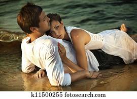 Intimacy on the beach Intimacy on the beach